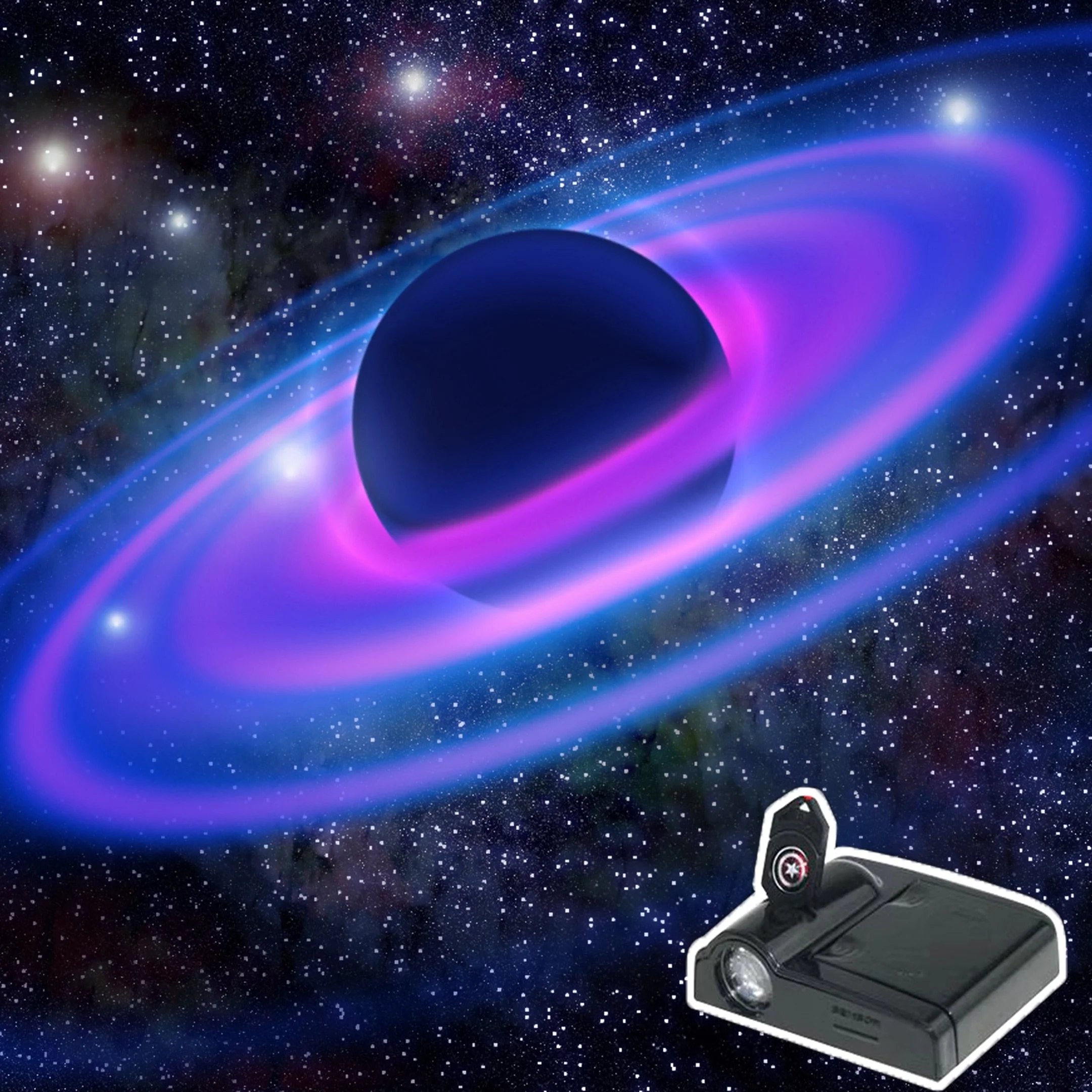 HULIANFU Planetary projection light with light film photo Earth sun Galaxy light projector novelty atmosphere light ins party photo props - Deanwangkt