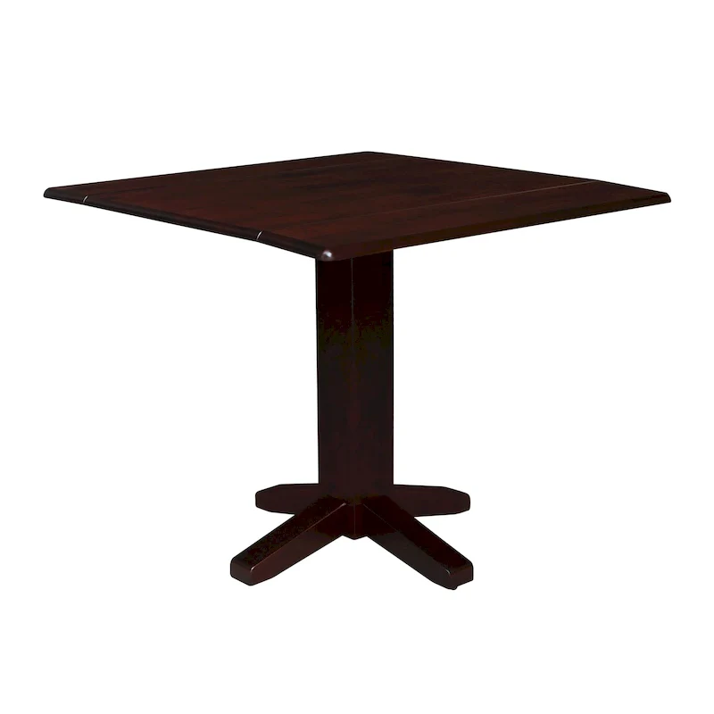 Square Dual Drop Leaf Dining Table