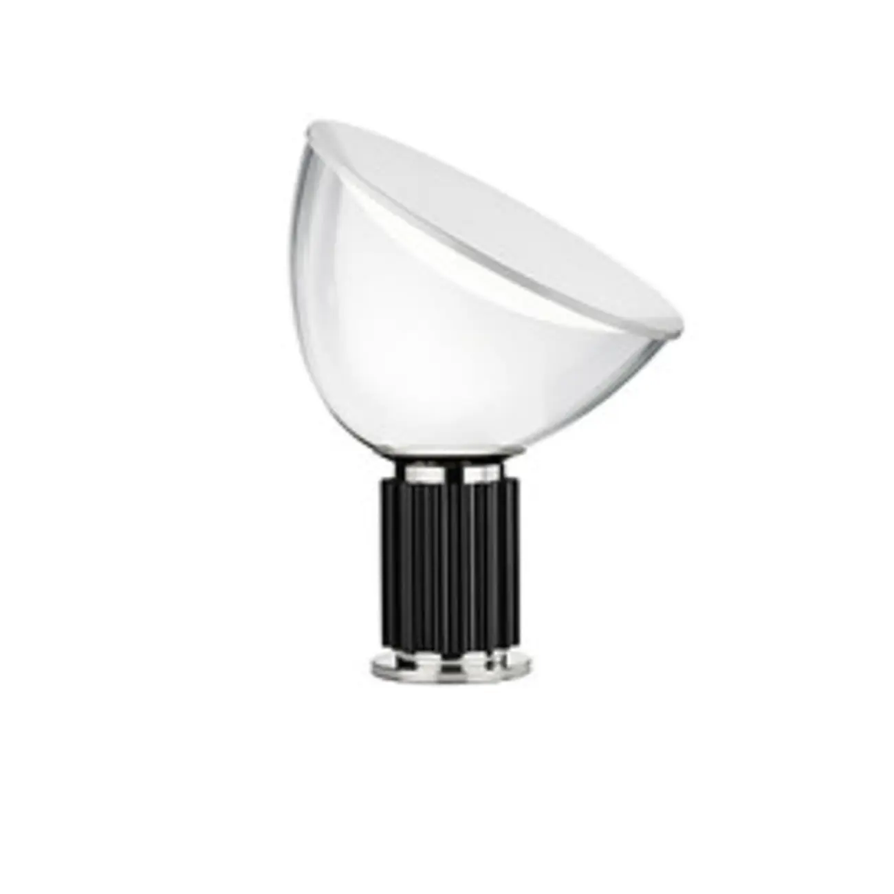 Modern Glass Dome Table Lamp with LED Options