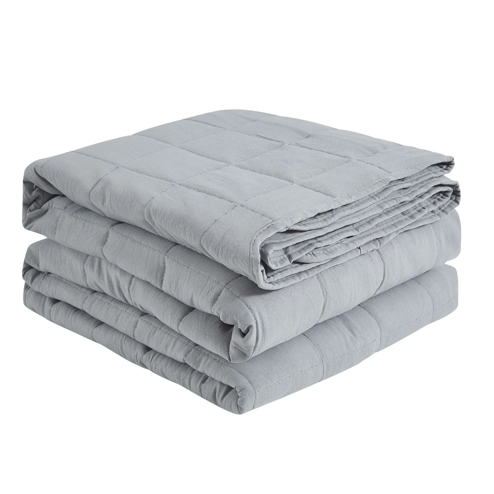 HULIANFU Solid Color Quilted Quilt Lightweight Comforter Soft Bedspreads Air Condition Blanket Comfortable Comforter Bed Cover for Adults - Deanwangkt