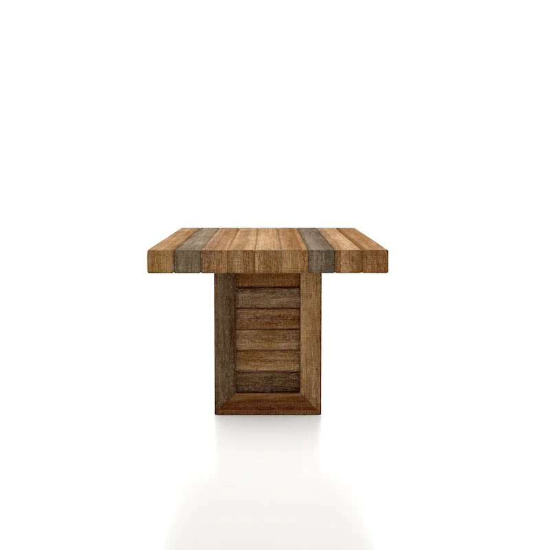 Furniture of America Anaisha Rustic Solid Wood 68-inch Dining Table