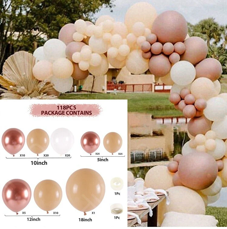 HULIANFU QIFU Macaron Balloons Garland Latex Ballons Arch Happy Birthday Party Decor Kids Adult Wedding Baloon Chain Baby Shower Balon - Deanwangkt