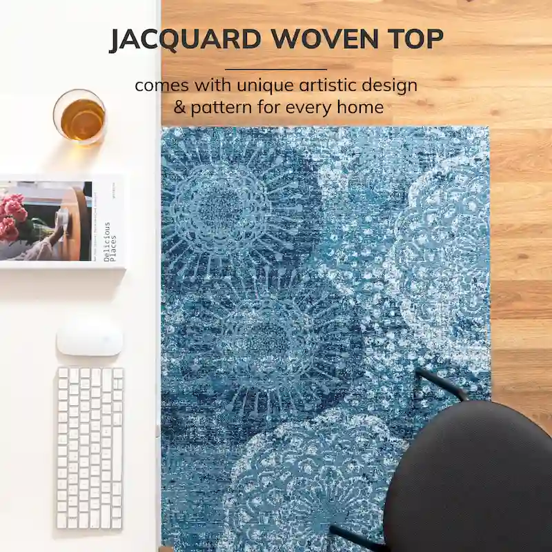Jani 40 x 54 1/2 Rug'd Chair Mat