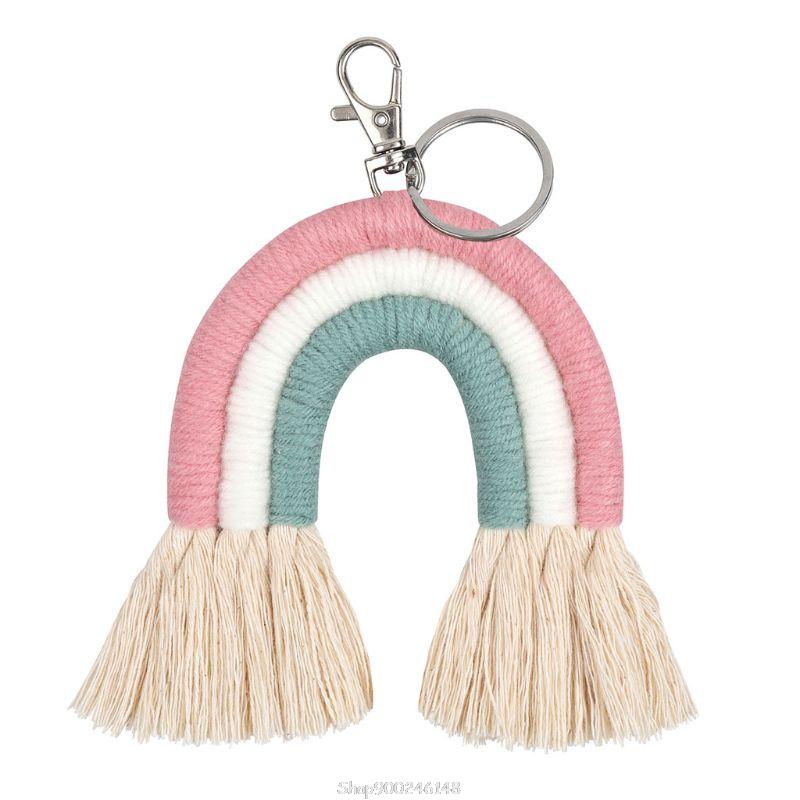 HULIANFU Nordic Cotton Rope Wooden Bead Garland with Tassel Wall Hanging Nursery Props Ornament Kids Baby Room Decor S24 20 Dropship - Deanwangkt