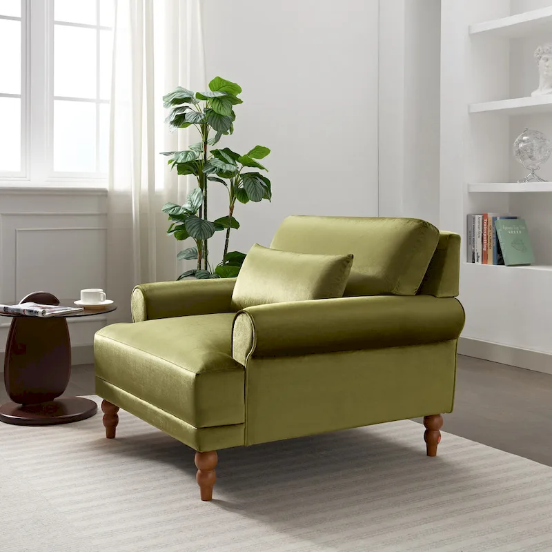 Naci Modern Fabric Accent Chair by Christopher Knight Home