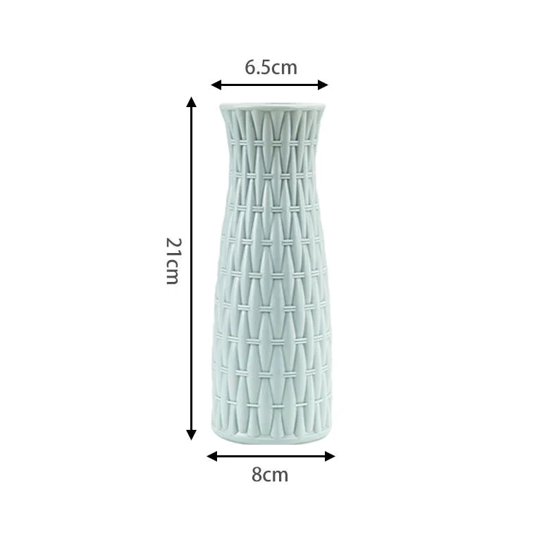 HULIANFU Modern vases decoration home Nordic Style Flower Arrangement Living Room Origami flower pot for interior - Deanwangkt