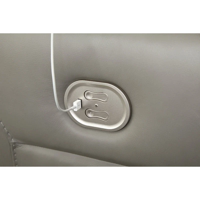 Signature Design by Ashley Dunleith 3-Piece Power Reclining Sectional Loveseat with Console