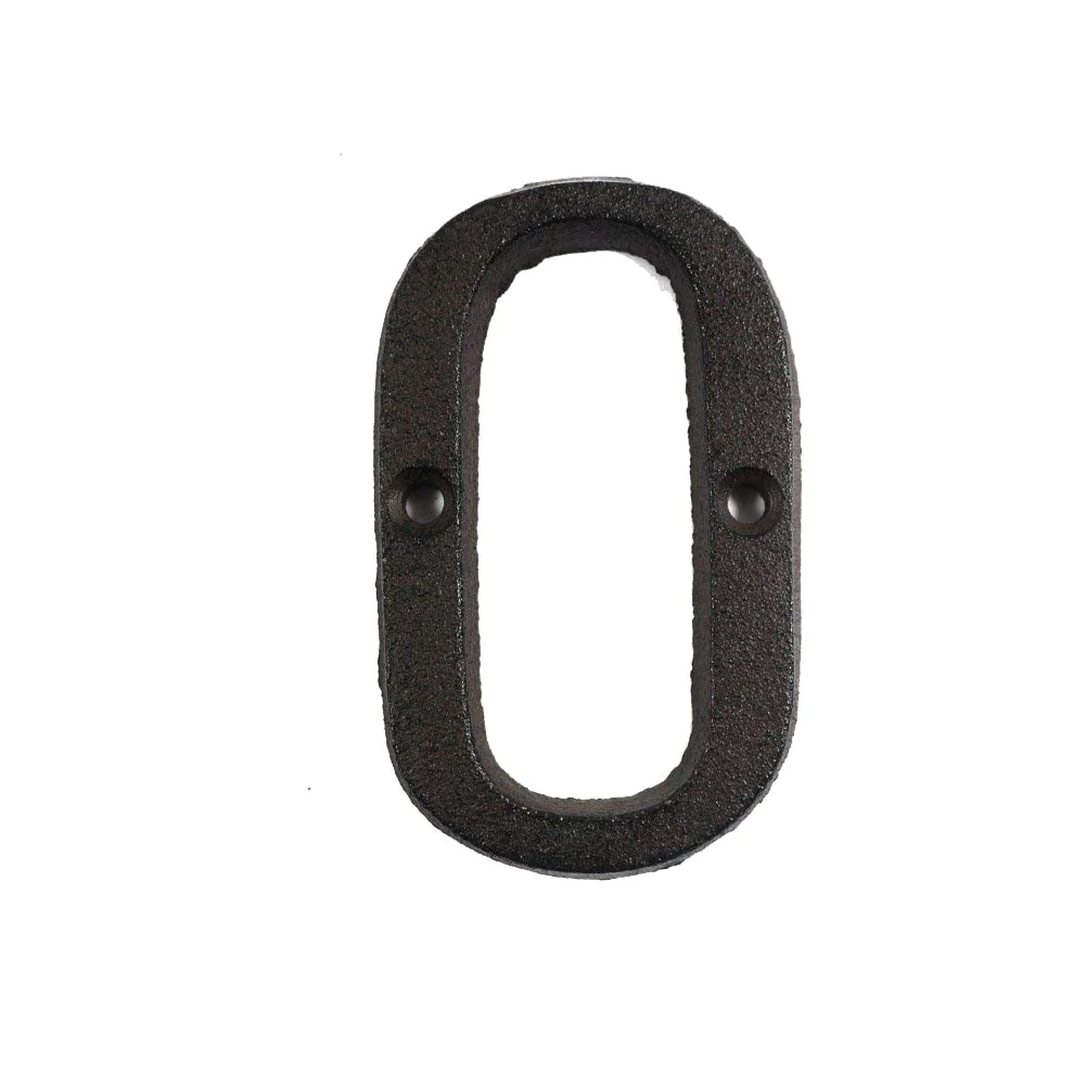 HULIANFU Metal Letters Numbers Cast Iron Decoration House Sign Doorplate DIY Cafe Wall CLH@8 - Deanwangkt