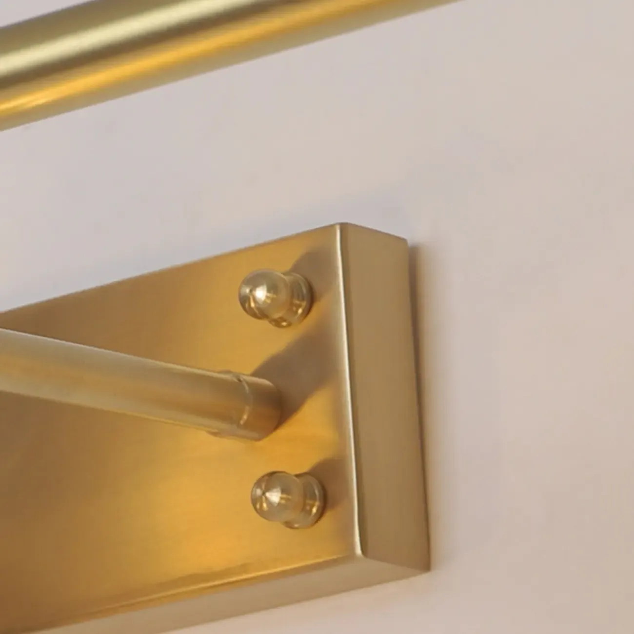 Modern Gold Bathroom Vanity Lights with Clear Crystal Shade