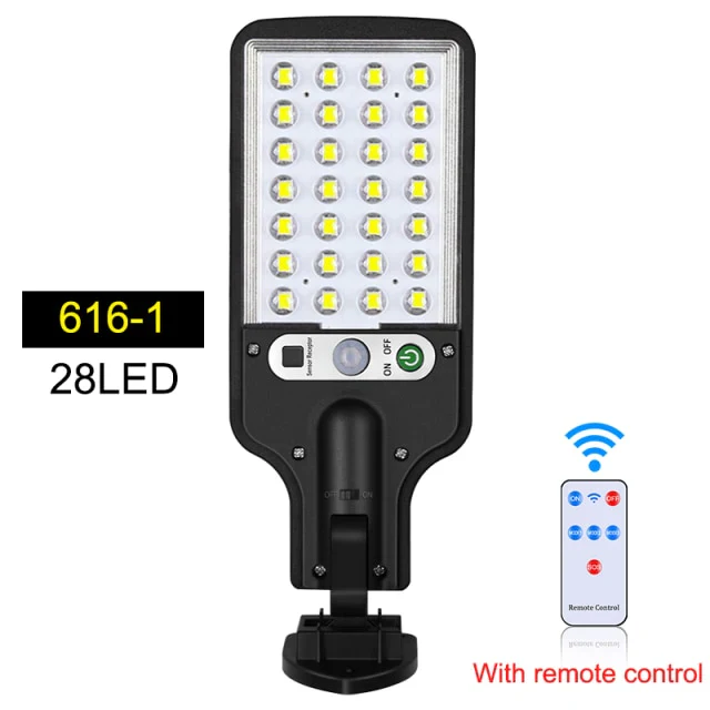 HULIANFU Outdoor Solar Lamp Solar Street Lights With 3 Light Mode Waterproof Motion Sensor Security Lighting for Garden Patio Path Yard - Deanwangkt