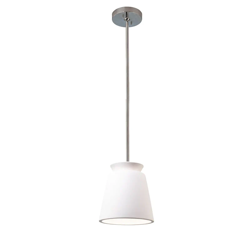 Justice Design Group Small Trapezoid Pendant - Rigid Stem
