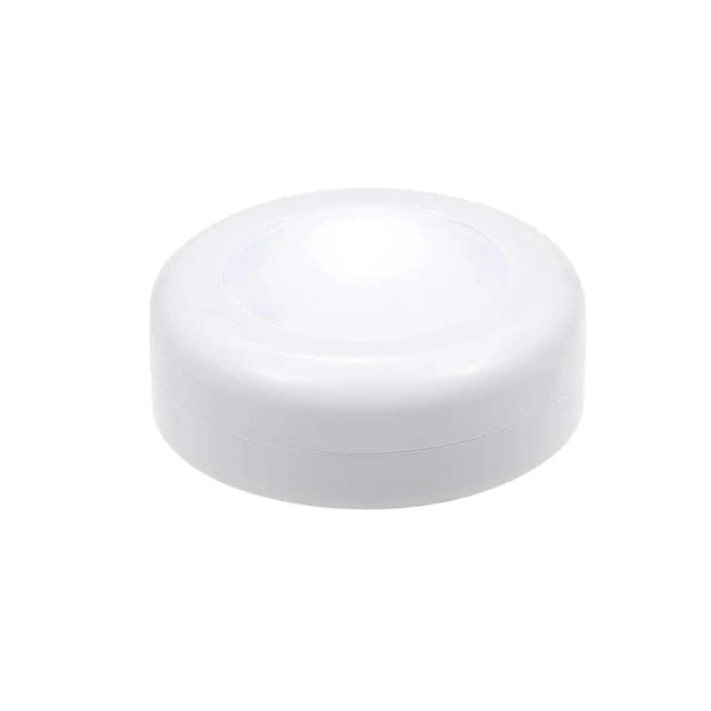 HULIANFU LED Puck Light Remote Control Dimmable Wireless Touch Sensor Battery Operated Portable Kitchen Hallway Closet Cabinet Night Lamp - Deanwangkt