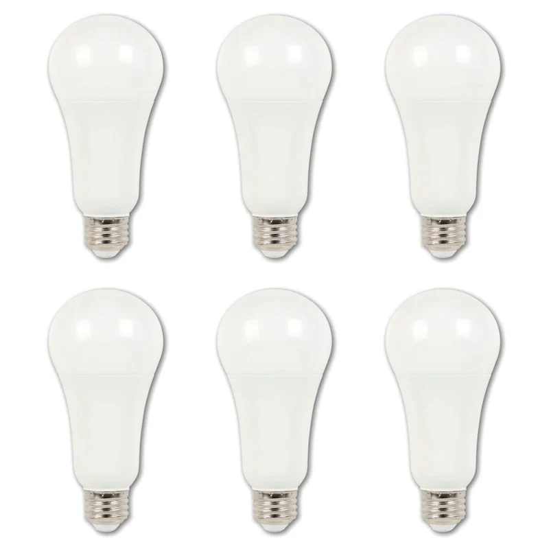 Westinghouse 125-Watt Equivalent Daylight Omni A21 LED Light Bulb with Medium Base - 6-Pack