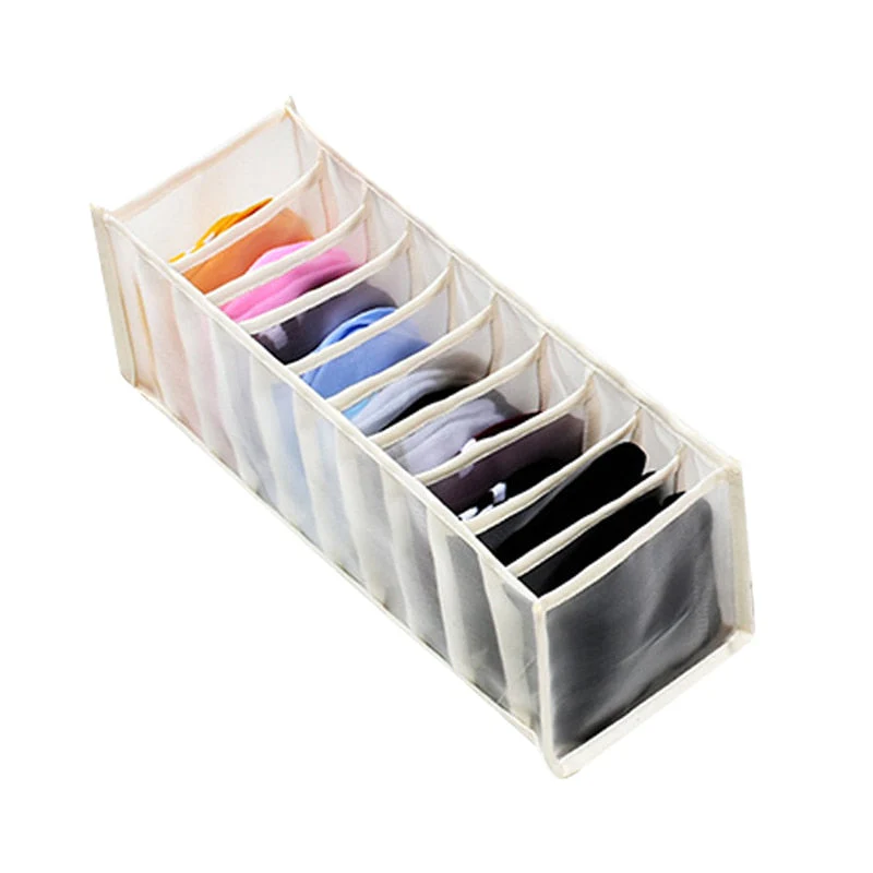 HULIANFU Underwear Bra Organizer Storage Box Drawer Closet Organizers Divider Boxes For Underwear Scarves Socks Bra - Deanwangkt