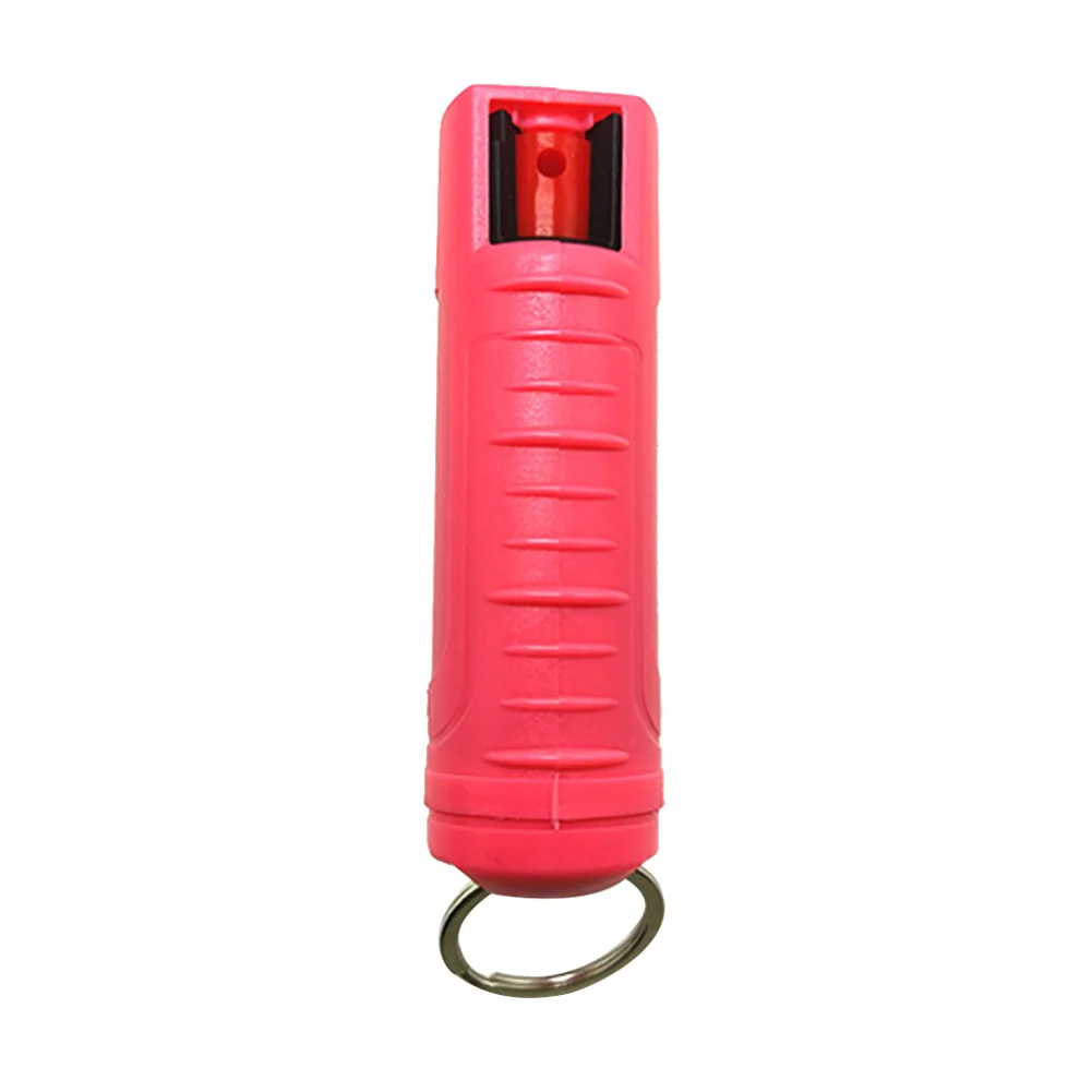 HULIANFU Portable Pepper Spray Tank Bottle Emergency Empty Box Spray Shell With Key Ring Keychain Self-defense Outdoor Camping Supplies - Deanwangkt