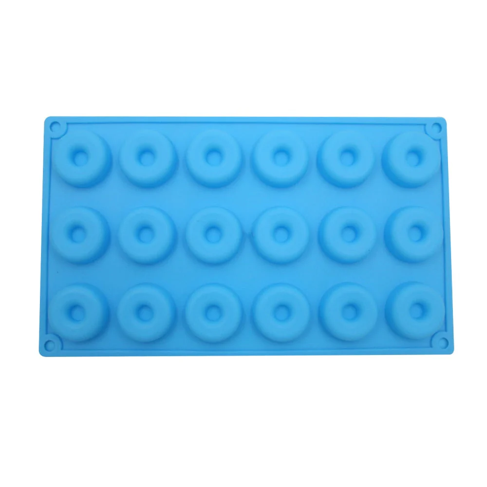 HULIANFU Silicone Donut Mold Baking Pan Non-Stick Baking Pastry Chocolate Cake Dessert DIY Decoration Tools Bagels Muffins Donuts Maker - Deanwangkt