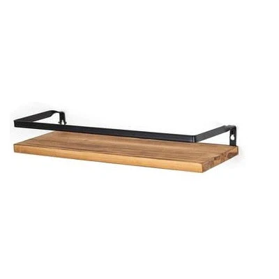 HULIANFU Wall Shelf Wood Floating Rack Wall Decoration Multifunction Storage Holder Shelf Rack Decorative For Kitchen/ Bedroom Frame - Deanwangkt