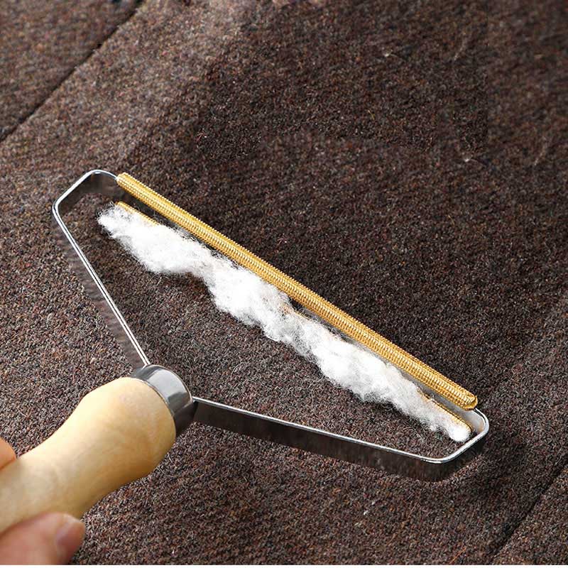 HULIANFU Portable Lint Remover Pet Hair Remover Brush Manual Lint Roller Sofa Clothes Cleaning Lint Brush Fuzz Fabric Shaver Brush Tool - Deanwangkt