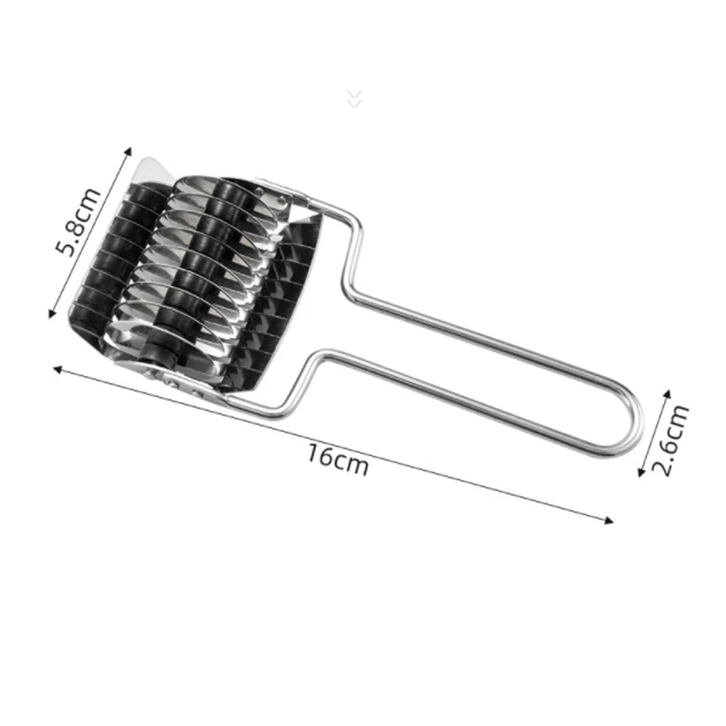 HULIANFU Pressing Machine Non-slip Handle Kitchen Gadgets Noodles Cut Knife Manual Section Shallot Cutter Spaghett Cutter Pasta Machine - Deanwangkt