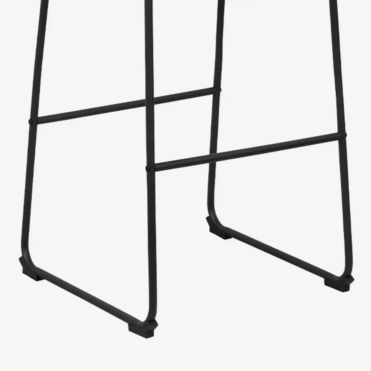 Modern Pedestal Upholstered Leather Counter Height Bar Stools