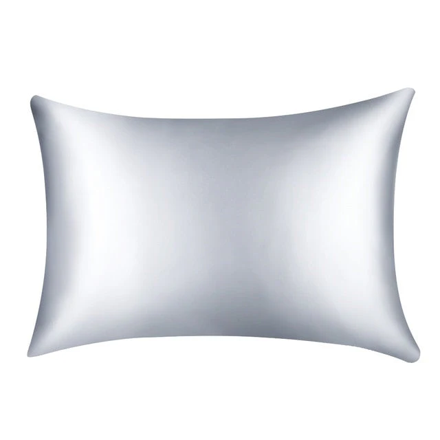HULIANFU Pure Emulation Silk Satin Pillowcase Comfortable Pillow Cover Pillowcase For Bed Throw Single Pillow Covers - Deanwangkt