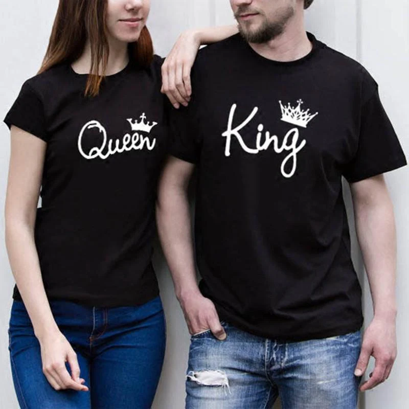 Queen/King Couple T-shirt - Deanwangkt