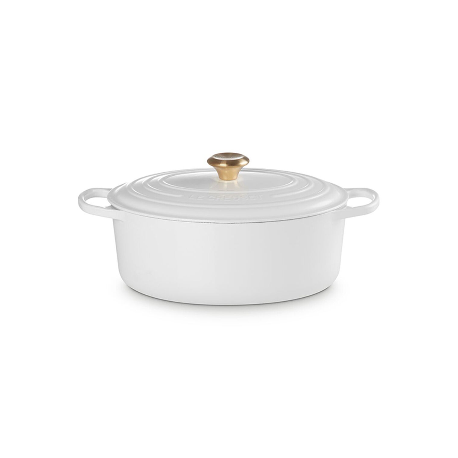 Signature Oval Dutch Oven with Gold Knob