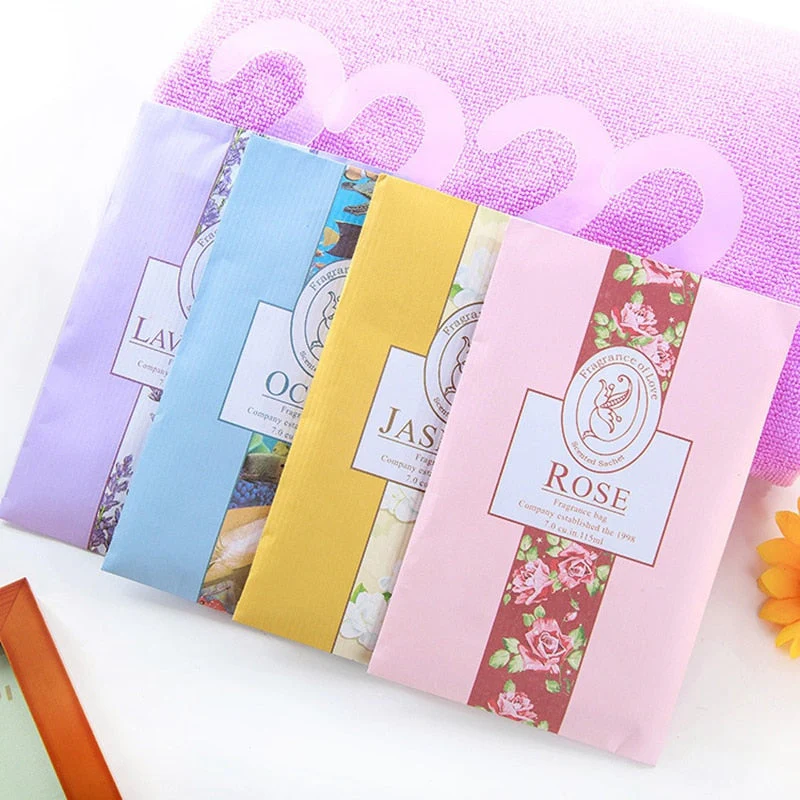 HULIANFU QDRR Home Fragrance Sachets Moth Mildew Proofing Aromatherapy Bag Fragrance Sachet Wardrobe Air Freshening Closet Anti Pest - Deanwangkt