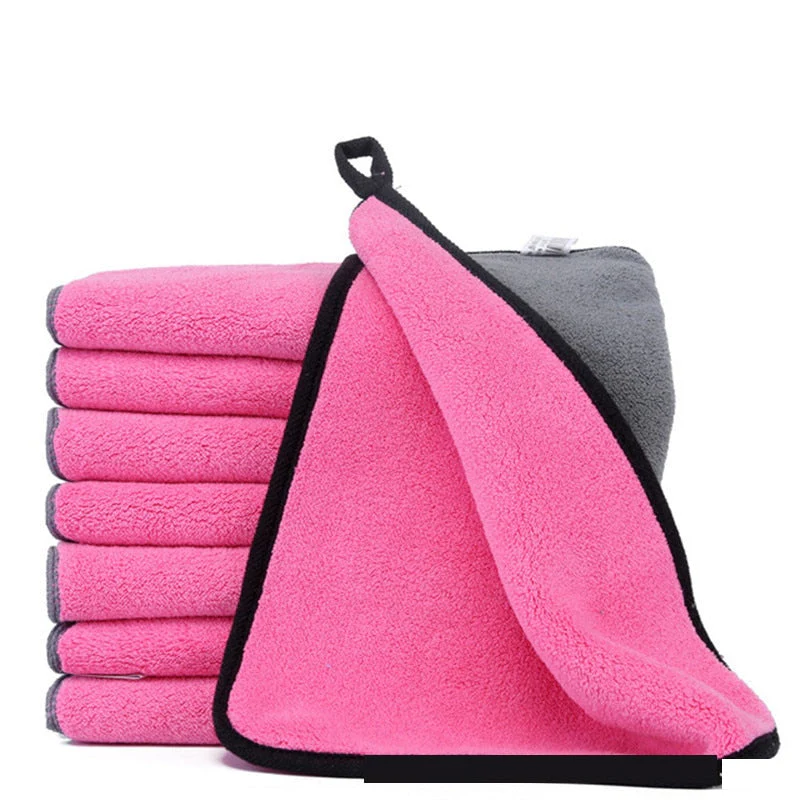 HULIANFU Pet Towel Bath Absorbent Towel Soft Lint-free Dogs Cats Bath Towels Absorbent Quick-drying Small ThickTowel Special Pet Products - Deanwangkt