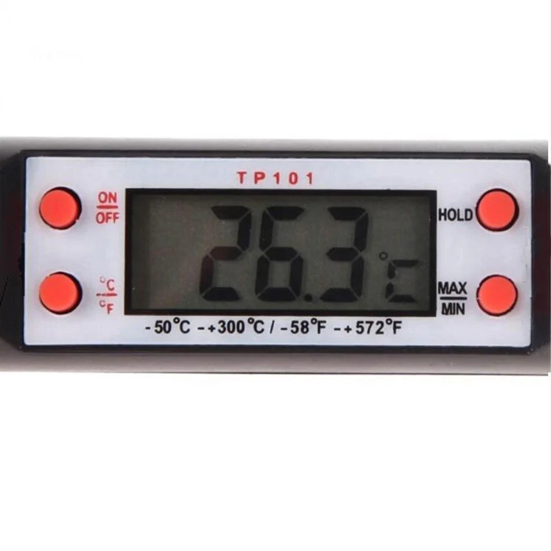 HULIANFU LCD Digital Kitchen Probe Thermometer Food Cooking Food Liquid Digital Thermometer Meat BBQ Milk Probe For Kitchen COD - Deanwangkt