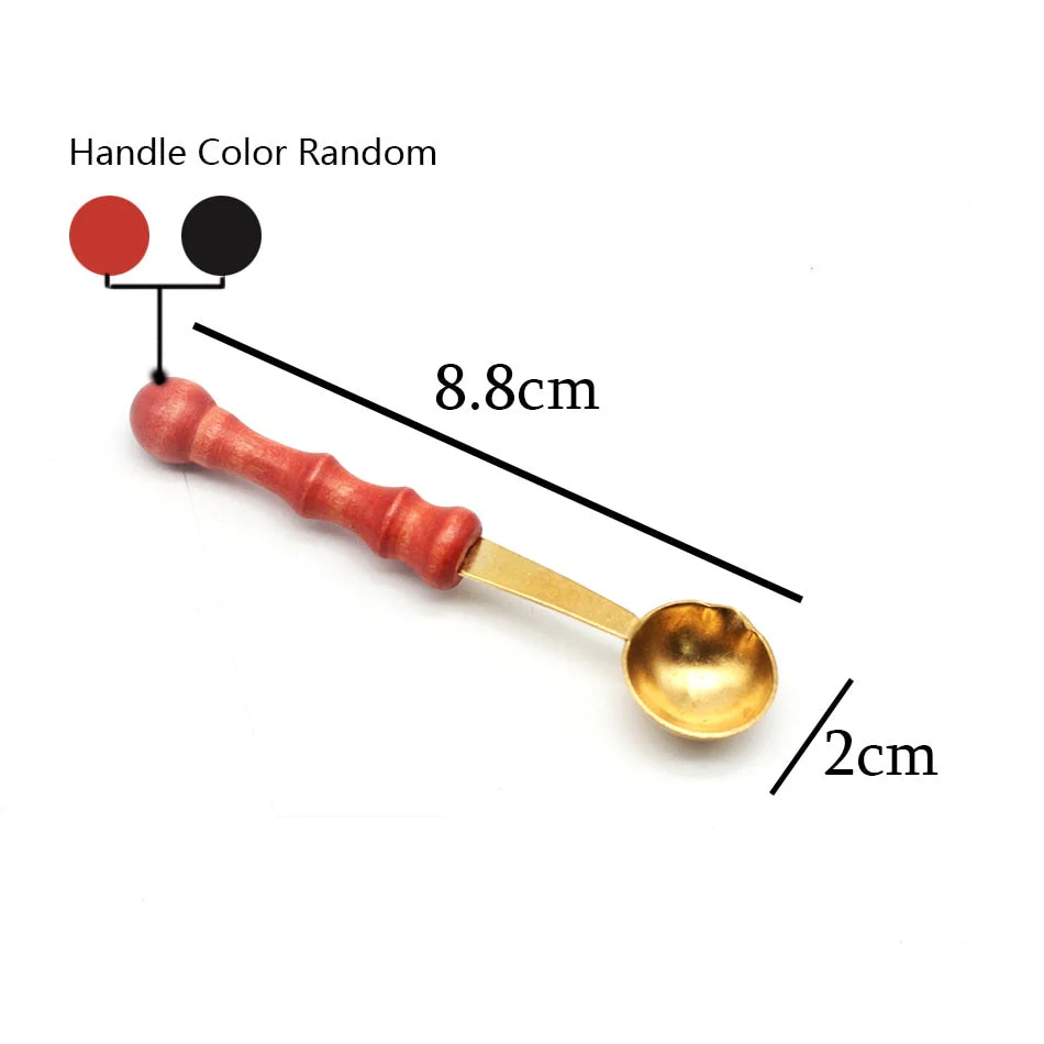 HULIANFU Vintage Stamp Wax Seal Beads Sticks Warmer Wax Sticks Melting Glue Furnace/Spoon Tool Stove Pot For Wax Seal Stamp Candle - Deanwangkt
