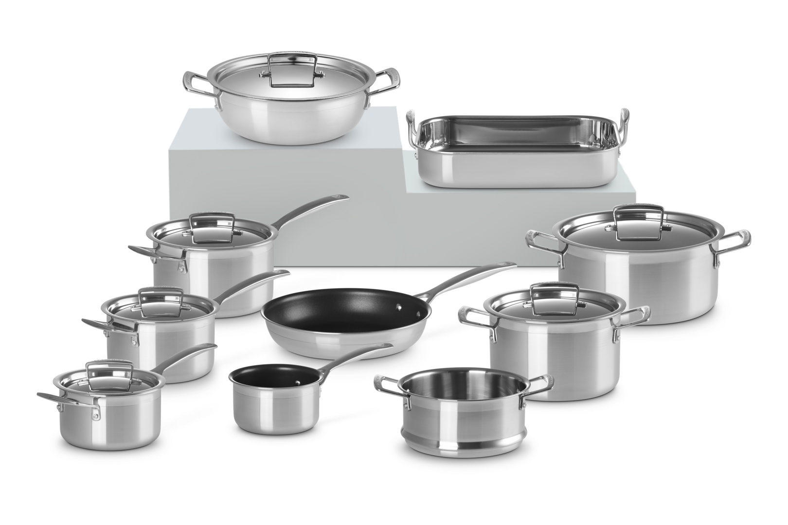 3-Ply Stainless Steel 10-piece Ultimate Set