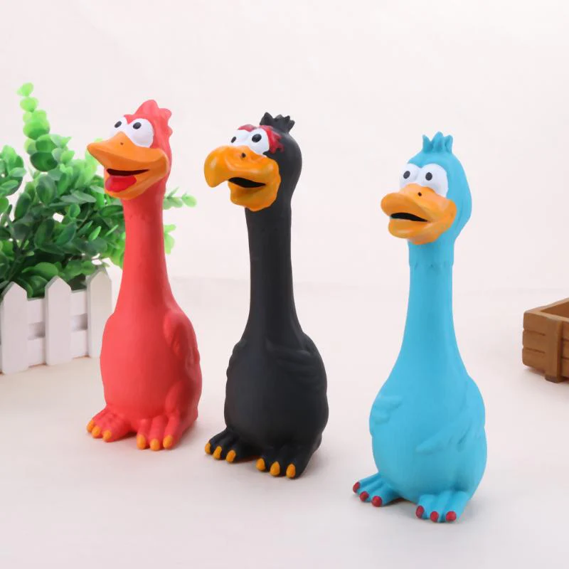 HULIANFU Pets Dog Toys Screaming Chicken Squeeze Sound Toy Dog Squeaker Chew Training Pet Products Resistant Pig Puppies Small Dogs Toys - Deanwangkt