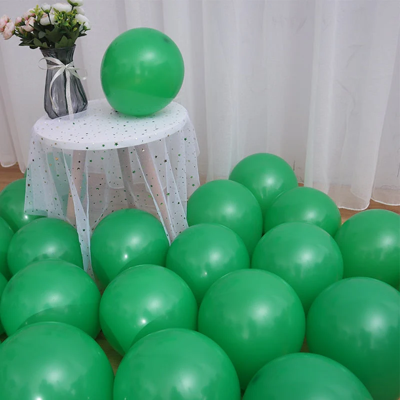 HULIANFU Latex Balloons 10 inch Large Helium Party Balloons for Wedding Birthday Party Supplies Ceremony Decorations 30/50/100 pcs - Deanwangkt