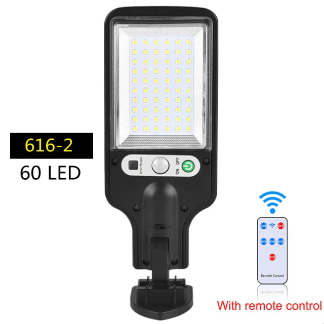 HULIANFU Outdoor Solar Lamp Solar Street Lights With 3 Light Mode Waterproof Motion Sensor Security Lighting for Garden Patio Path Yard - Deanwangkt