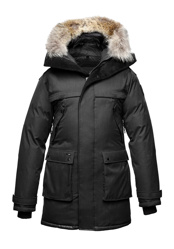 Yatesy Men's Long Parka