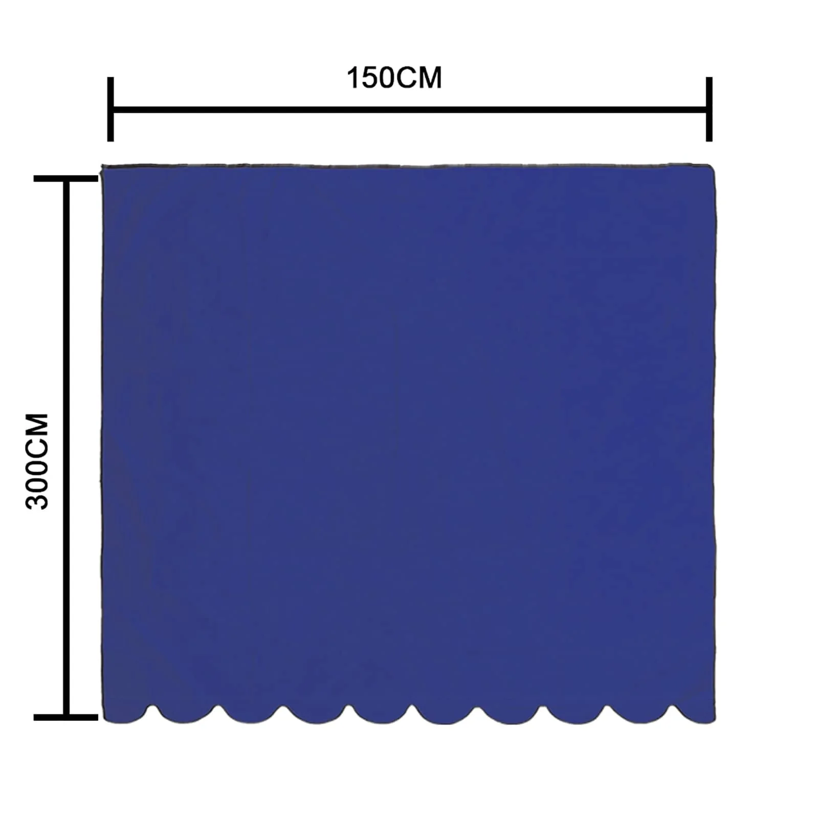 HULIANFU Waterproof Sun Shade Polyester Square Rectangle Shade Sail Garden Terrace Canopy Swimming Camping Hiking Yard Sail Awning - Deanwangkt