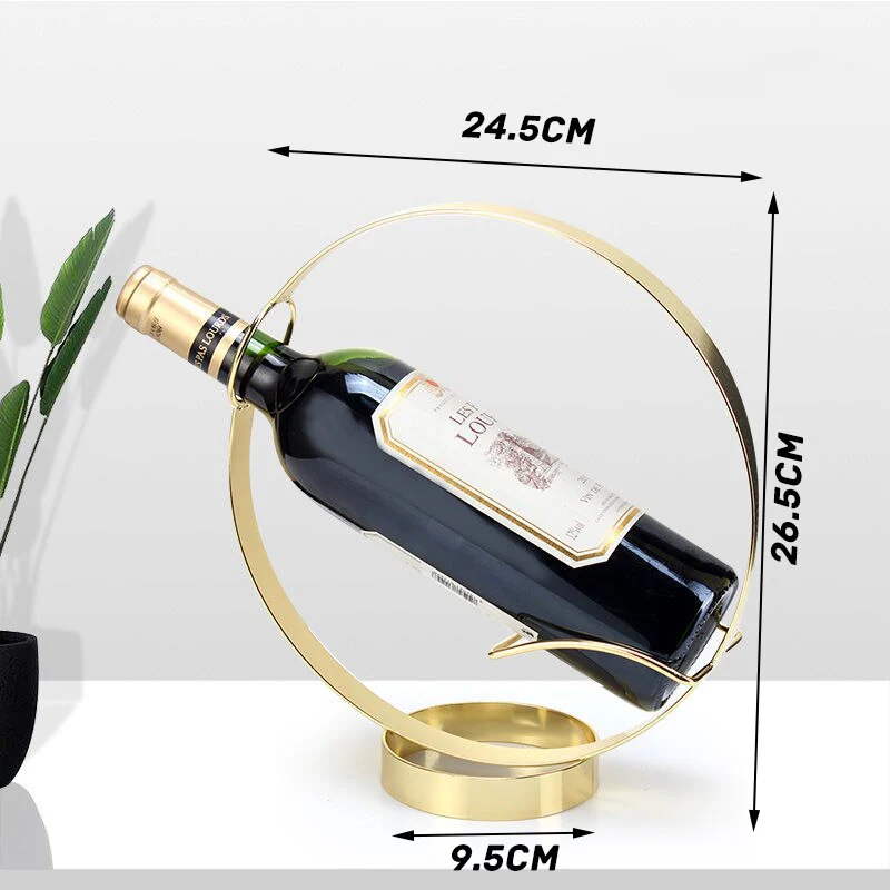 HULIANFU   YES Magic Metal Hanging Suspension Chain Wine Racks European Retro Creative Handmade Restaurant Bar Stand Bracket Display Stand - Deanwangkt