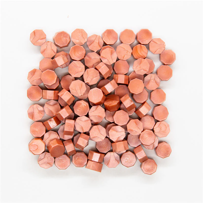HULIANFU Sealing Wax Seal Stamp Wax Beads 100pcs for lovers craft happy new year gift Wedding invitation envelop gold stamper colorful - Deanwangkt