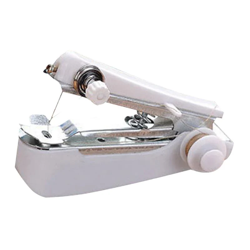 HULIANFU Mini Sewing Machines Needlework Cordless Hand-Held Clothes Useful Portable Sewing Machines Handwork Tools Sewing Accessories - Deanwangkt