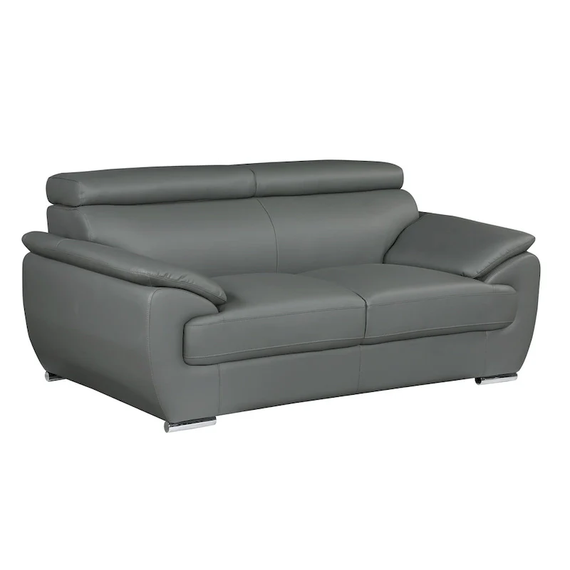 Genuine Leather Loveseat