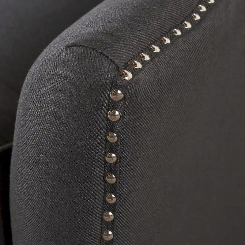 Cerelia Tufted Fabric Recliner by