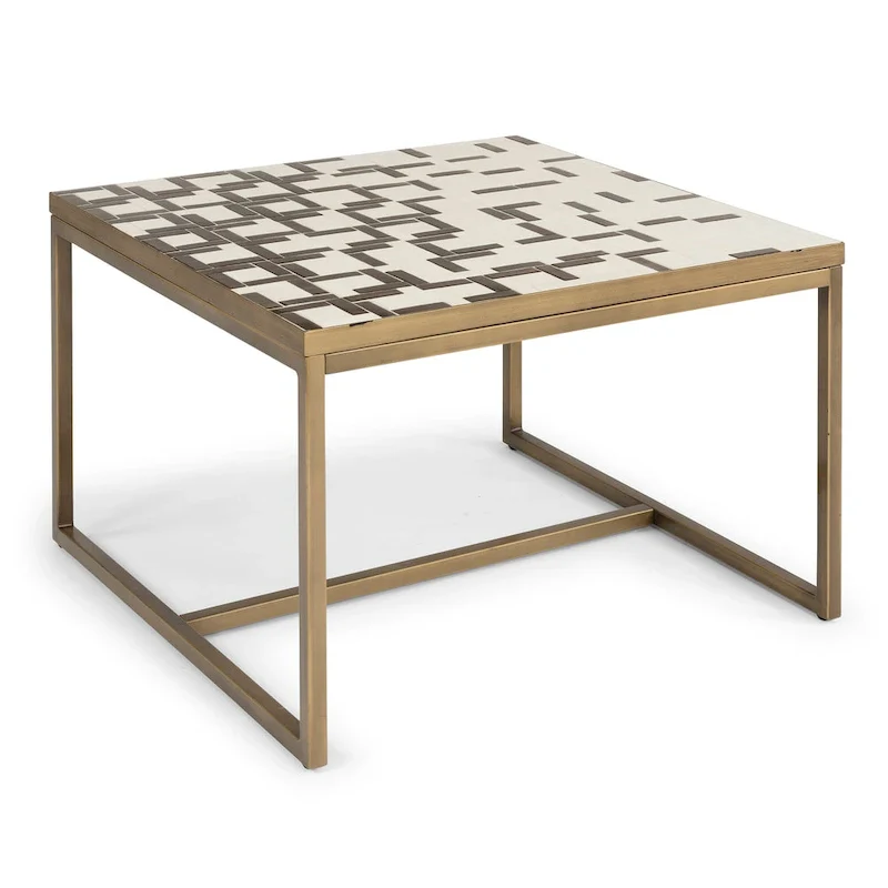Geometric II Square Coffee Table by Homestyles