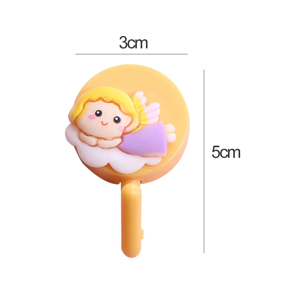 HULIANFU New Cute Animal Wall Hook for Key Holder Coat Towel Hanging Plastic Mask Holder Bathroom Organizer Wall Decor Home Accessories - Deanwangkt