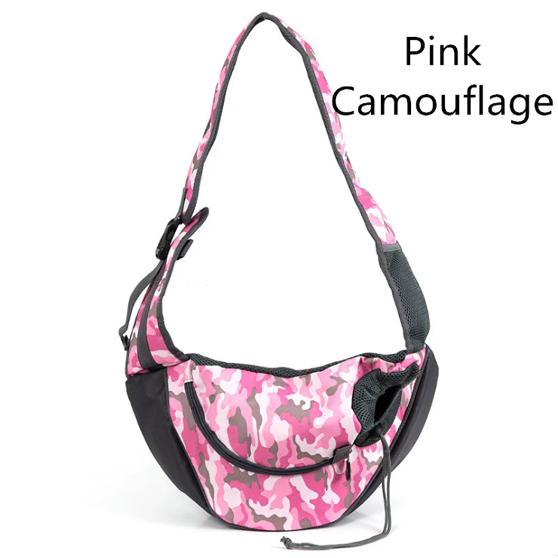 HULIANFU Pet Puppy Carrier S/L Outdoor Travel Dog Shoulder Bag Mesh Oxford Single Comfort Sling Handbag Tote Pouch - Deanwangkt