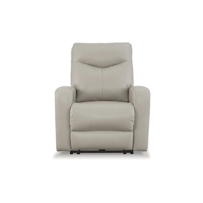 Signature Design by Ashley Ryversans Power Recliner with Adjustable Headrest