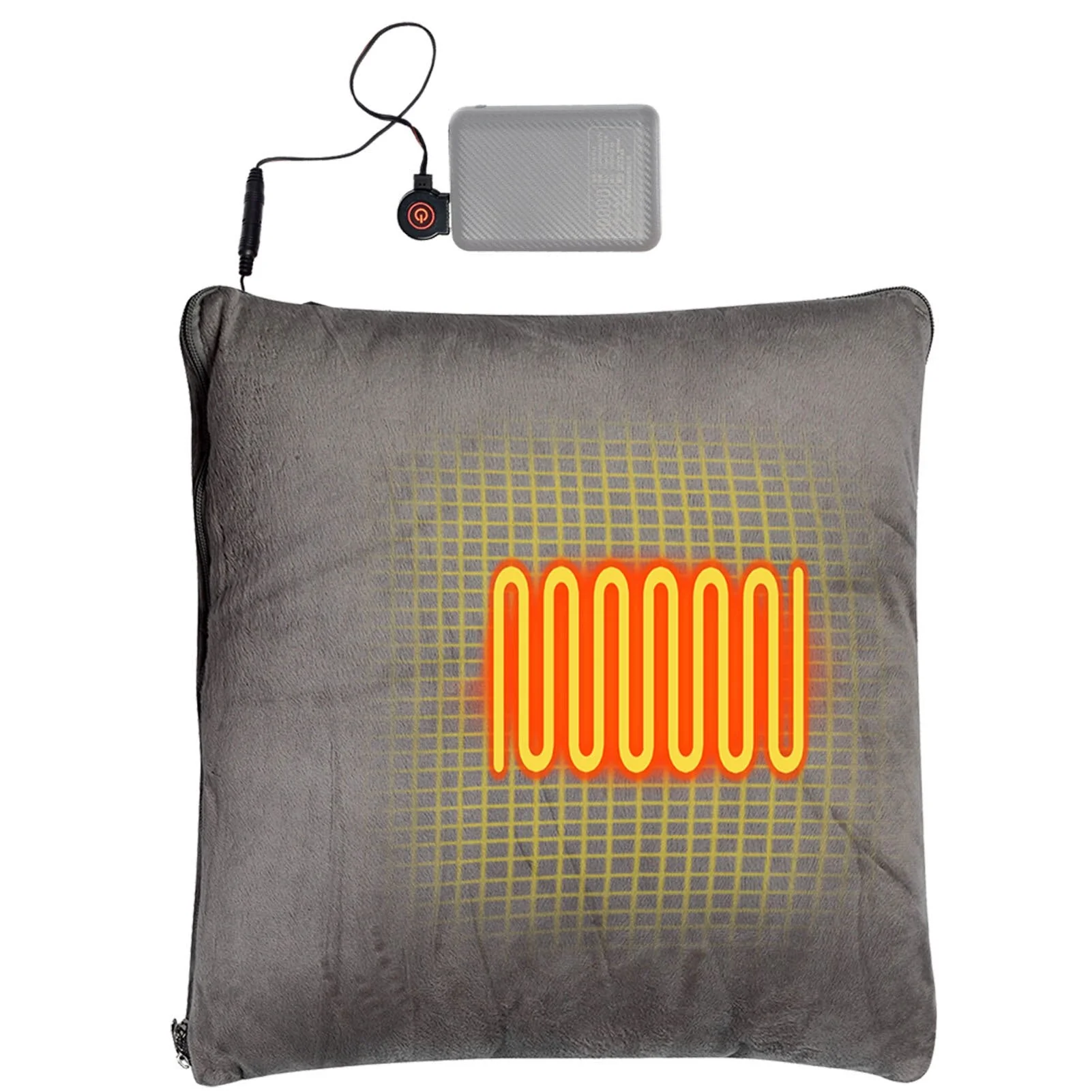 HULIANFU Winter Electric Blanket Thicker Body Warmer 150x105cm USB Electric Heating Shawl Washable Thermostat Electric Heating Blanket - Deanwangkt