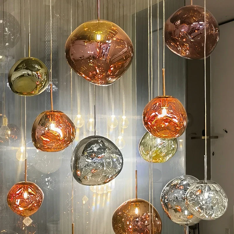 HULIANFU Nordic Led Pendant Lights Lighting Modern Macaron Deco Pendant Lamp Creative Industrial PVC Lava Lamp Loft Bar Cafe Hanging Lamp - Deanwangkt