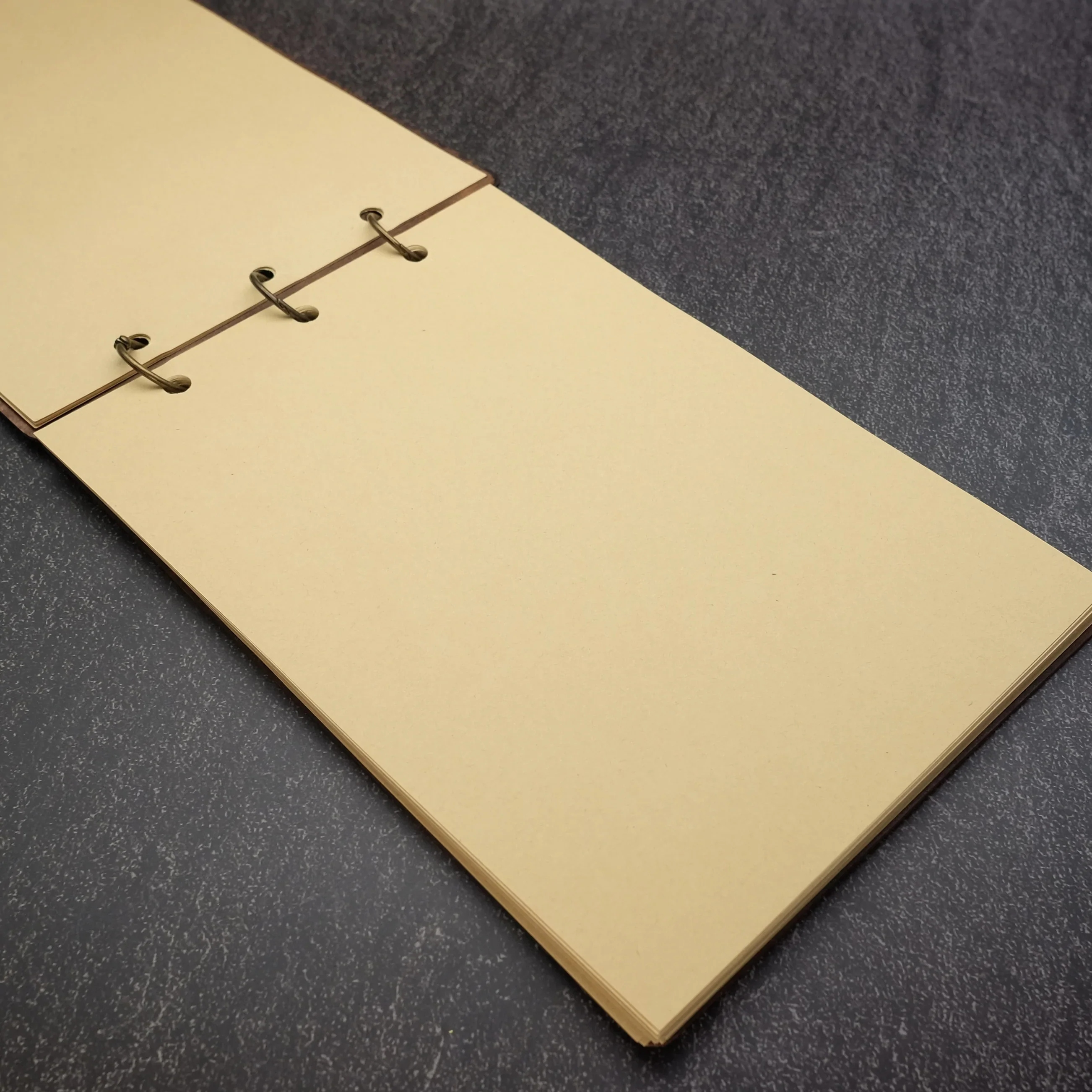 HULIANFU Personalized Guest Book A4/A5 Wedding Guest Book Wedding Guestboook Wishes Book Wooden Wedding Album Baptism Mariage Decoration - Deanwangkt