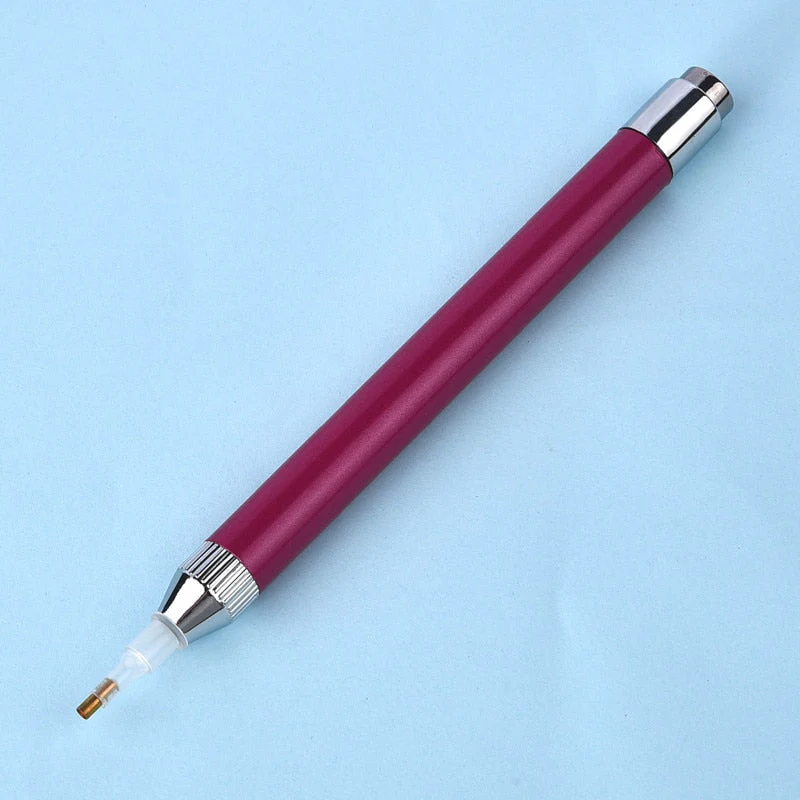 HULIANFU Point Drill Pen Square Round Diamond Painting Tool Lighting Diamond Pens 5D Painting with Diamonds Accessories Christmas Gift - Deanwangkt
